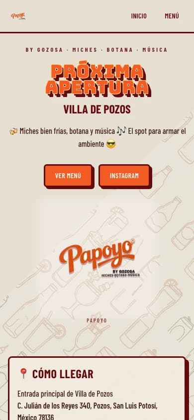 Sitio publicado de Papoyo